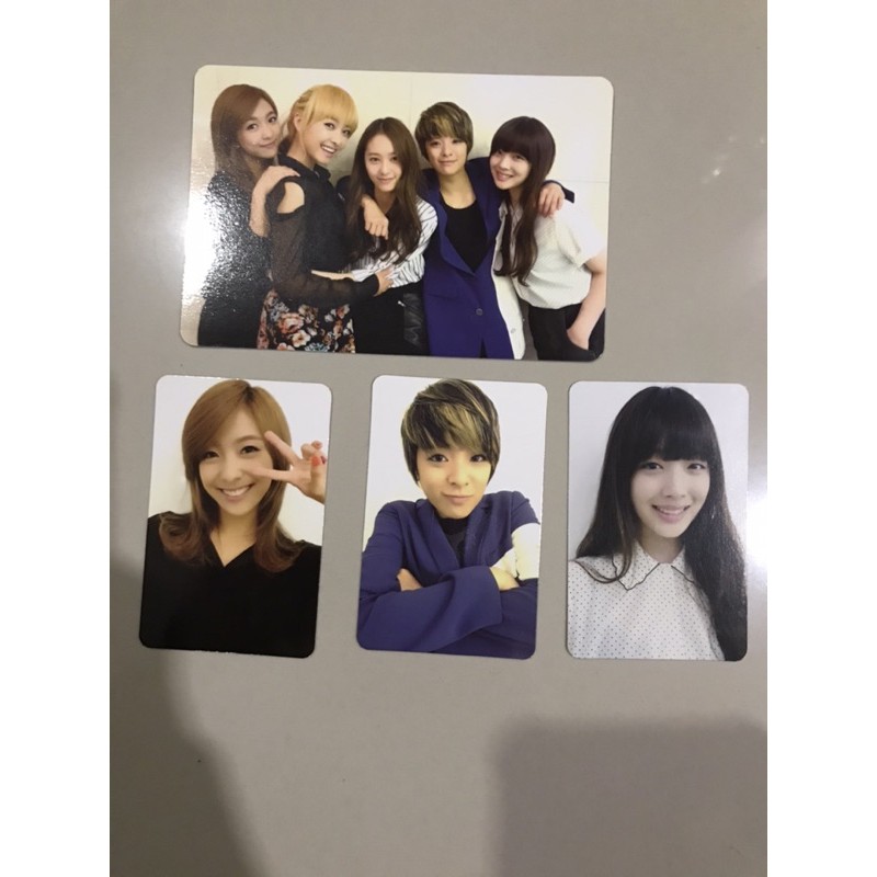 F(X) - Electric Shock Official Photocard