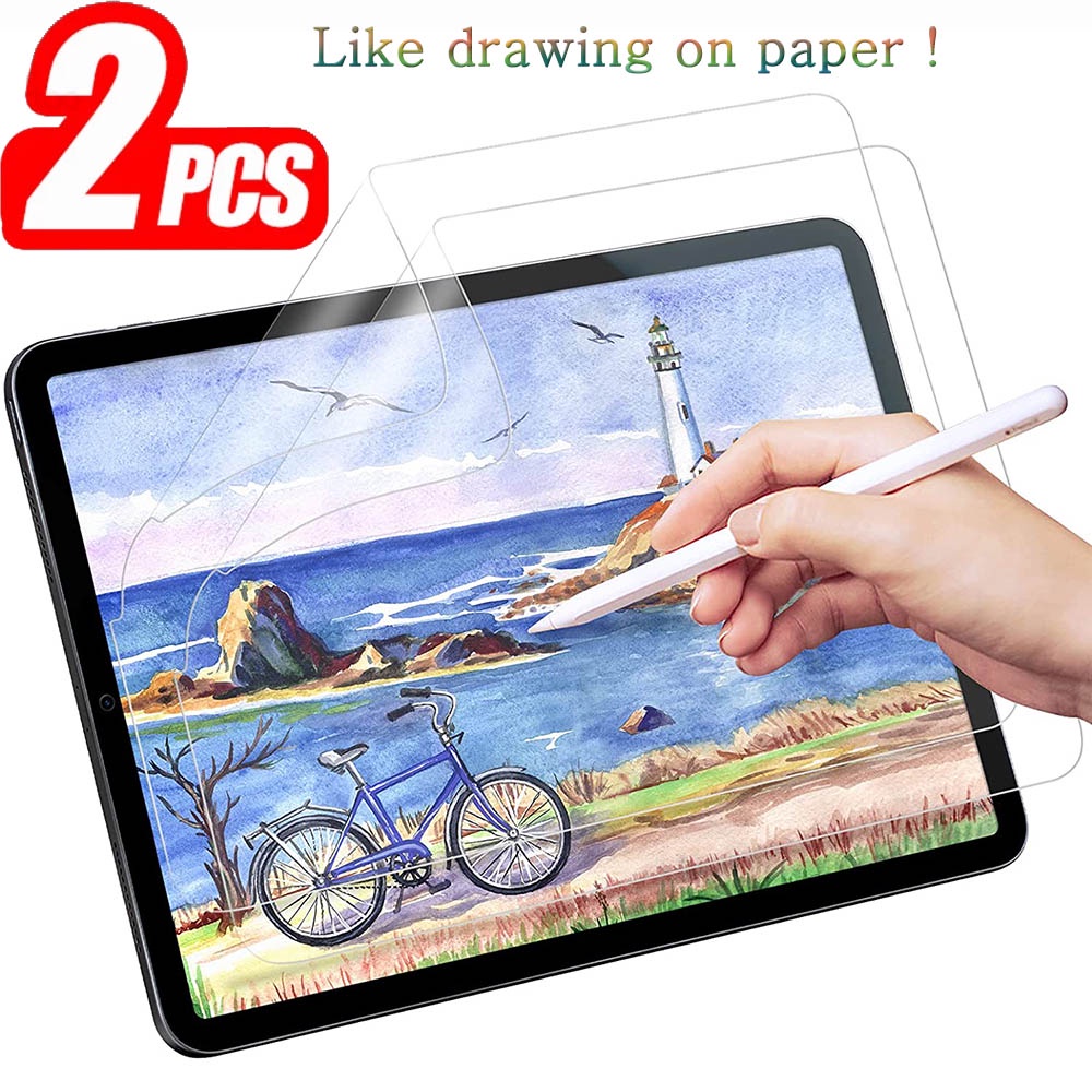 (2 Pak) Film Pelindung Layar Untuk  iPad 9.7 10.2 7th 6th 9th 8th Generation