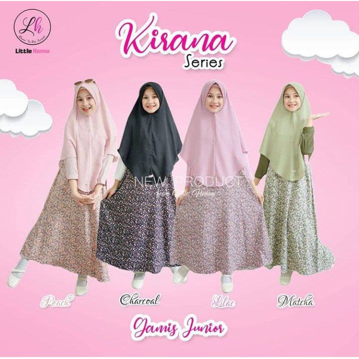 GAMIS ANAK KIRANA KIDS by LITTLE HANNA