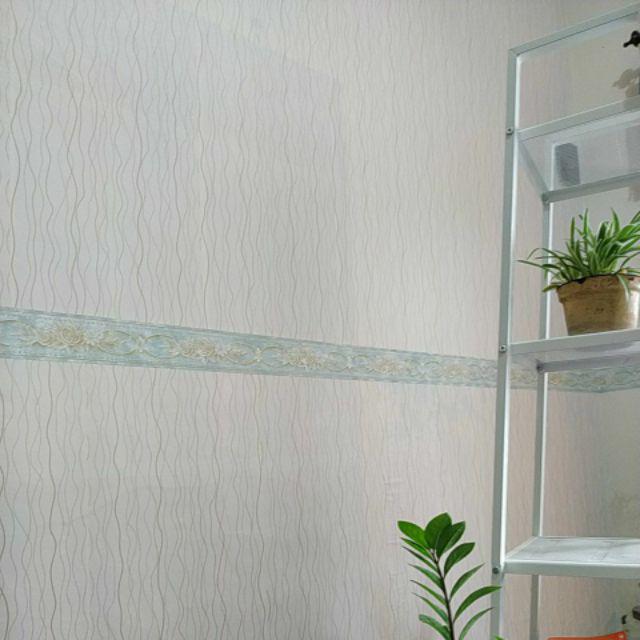 Wallpaper Border Sticker Premium 007 Dekorasi Dinding Tembok Meja Keramik Dapur Ruang Tamu