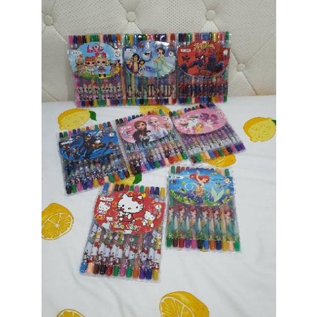 

Mari Beli Crayon Putar Panjang 12Warna Atau 18Warna/Krayon/Rolling Crayon/Twist Crayon Harga Bagus