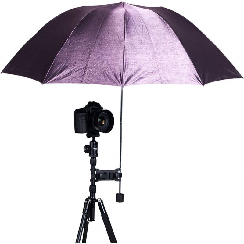 Klip Bracket Payung Tripod/Jepit Holder Payung Untuk Tripod Light Stand/Klip Holder Bracket Umbrella