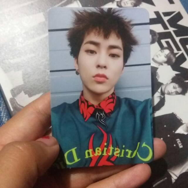 Photocard official Xiumin album DMUMT ver Allegro & Postcard Chen official ver Allegro