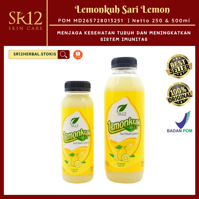 

SR12 LEMONKUH, SARI LEMON ASLI, MINUMAN PELANGSING HERBAL