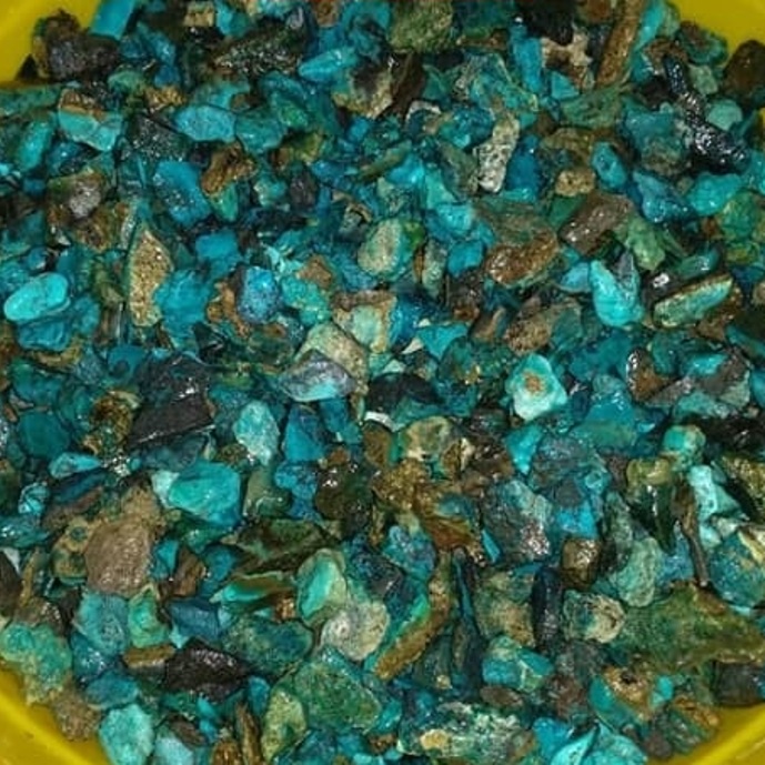 batu bacan doko campur palamea 4gr-4.5gr asli natural dominan biru , batu yang dikirim secara random