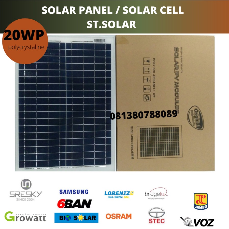 panel surya 20wp dapat 25wp POLY solar panel PROMO TERBATAS