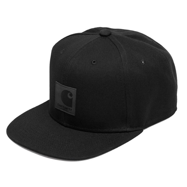 Topi Carhartt WIP Logo Cap in Black Original