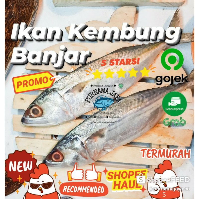 

Ikan Kembung Banjar Fresh Segar (Bandung)