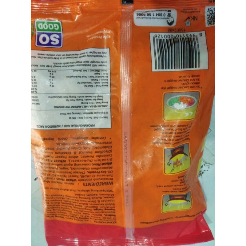 

eco, naget ayam, netto 500g