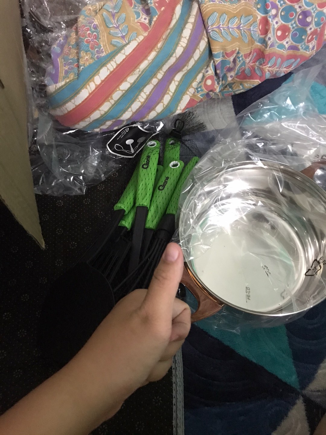 Promo Paket Panci Set Free Knife Set & Kitchen Tools