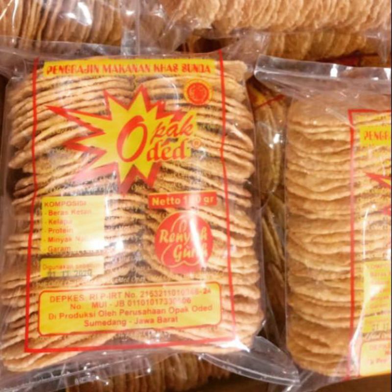 

Opak Oded /opak dado Khas sumedang 180gr