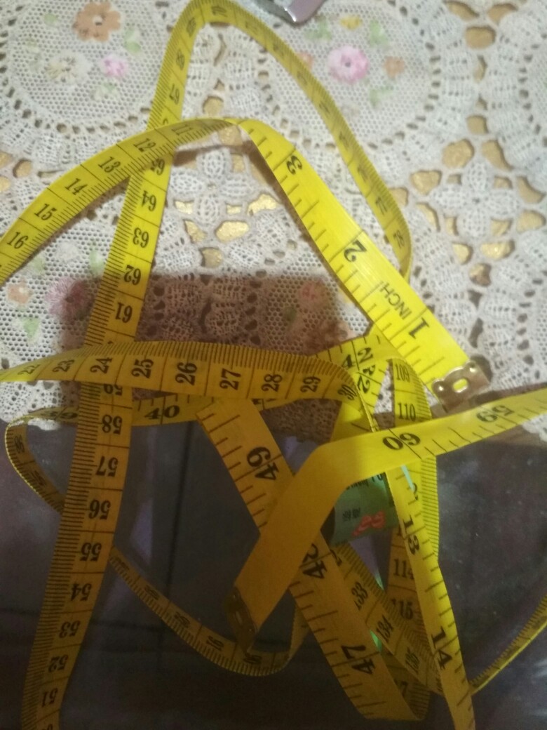 Alat Pengukur Meteran Badan Meteran Jahit Alat Ukur Baju Kain Perlengkapan Menjahit Murah Rumahan