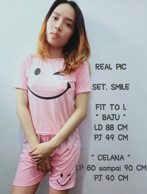 Setelan Smile Set 2 in 1