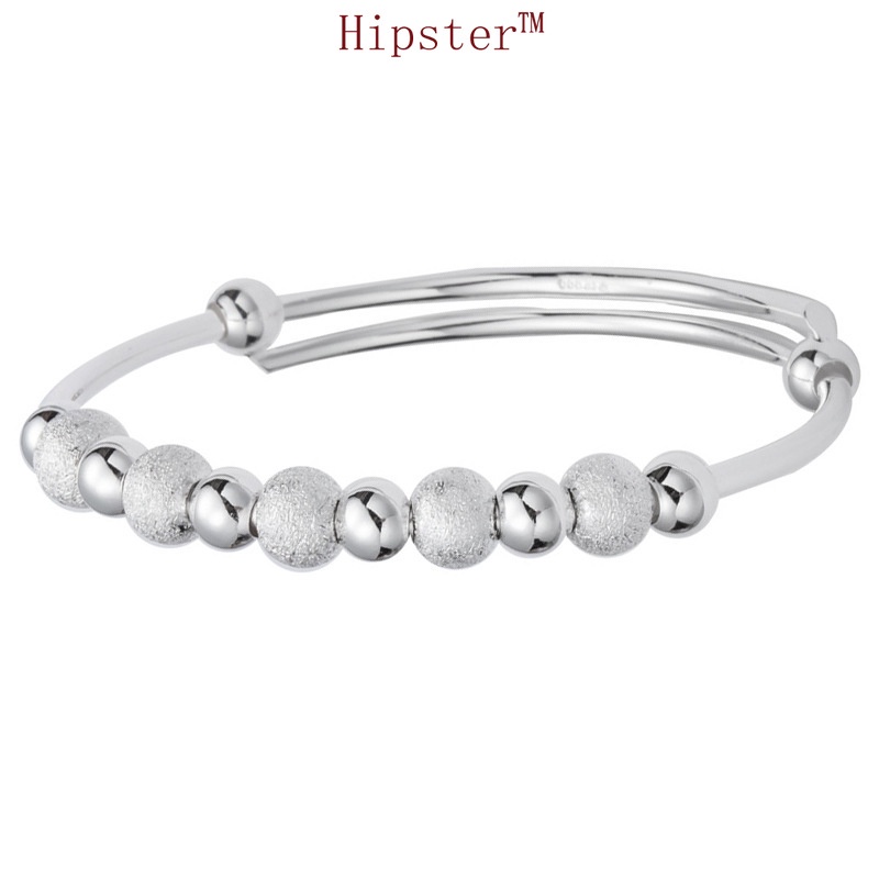 Vintage Ethnic Style Luxurious Style Circle Platinum Bracelet