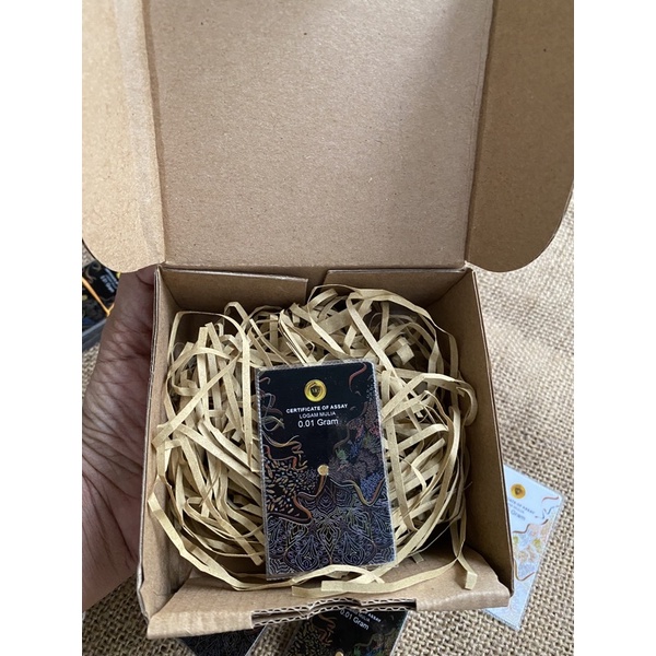 MINIGOLD SOUVENIR dan 0.025 GRAM EMAS MINI 24K MINI GOLD BISA TUKAR ANTAM-MGS 0.01gr