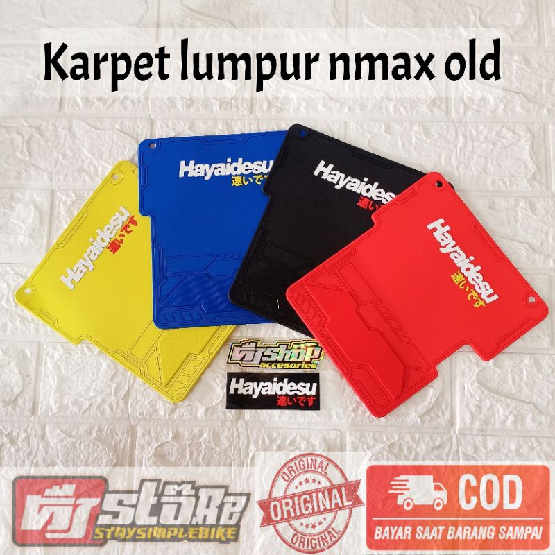 karet pelindung lumpur mudflap hayaidesu nmax old