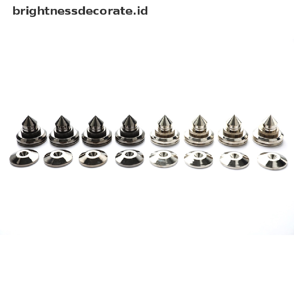 4 Set Stand Mount Base Spike Kerucut Untuk Speaker