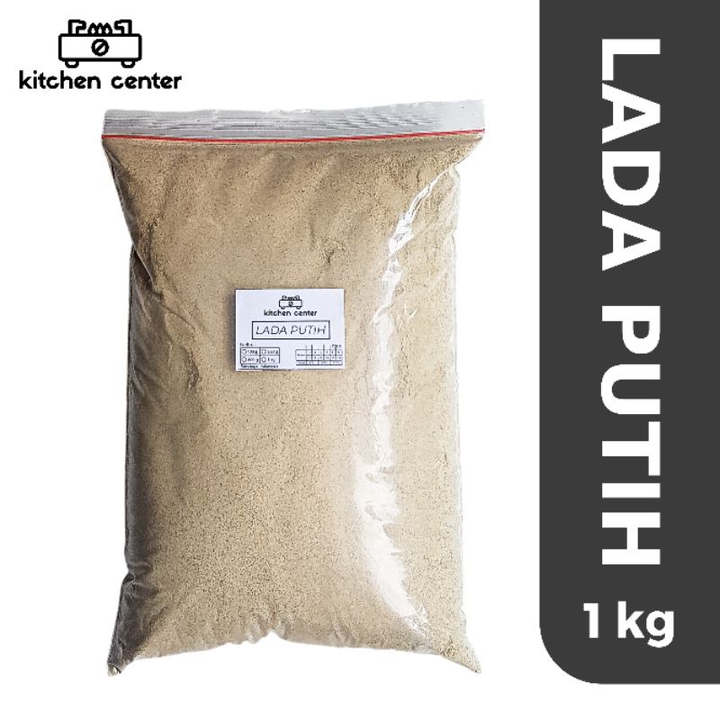 

Lada Putih Merica Bubuk Murni 1 kg 1000 gr