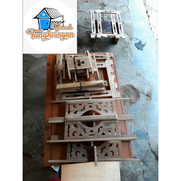 Sangkrip merpati//dongdang belum dirangkai 2pintu & 4pintu (PLUS FIBER)