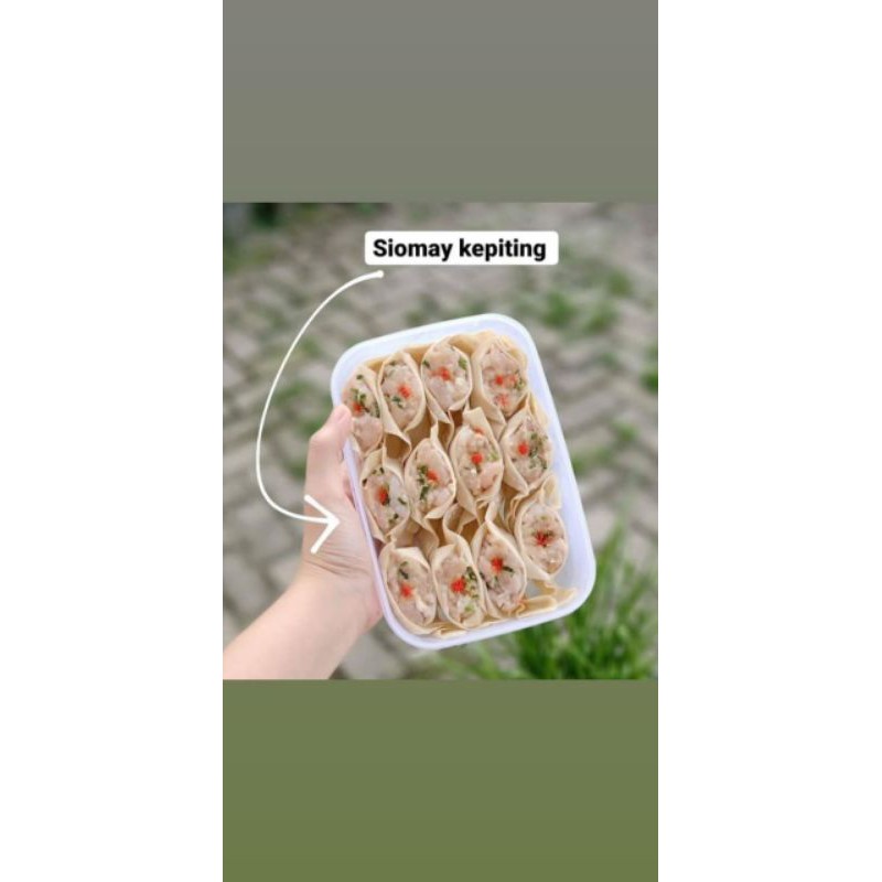 

DIMSUM SIOMAY KEPITING ISI 12PCS