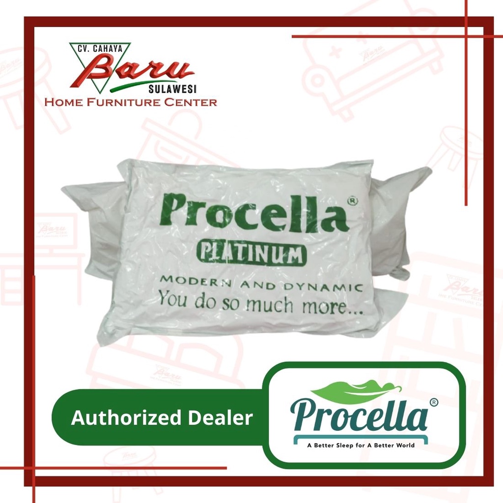 Set Pasang Bantal Procella Kepala + Guling