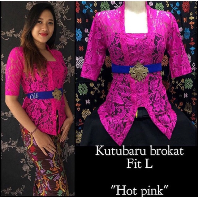 Set kebaya jadi kutubaru kancing