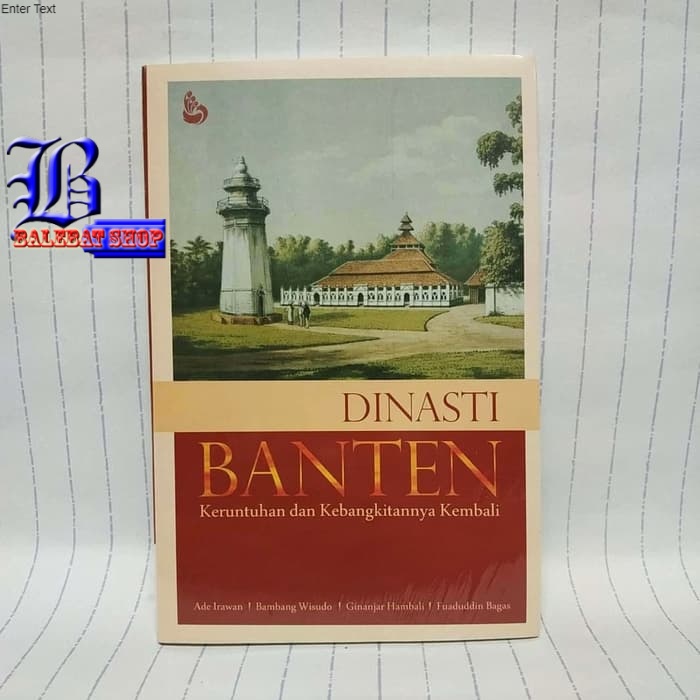 Buku DINASTI BANTEN Ade Irawan INTRANS PUBLISHING