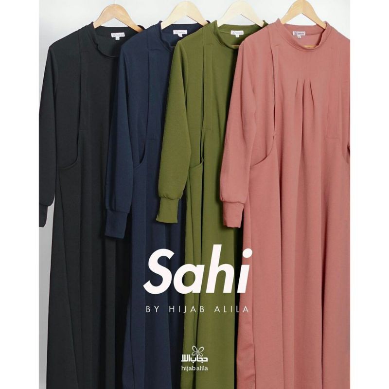Gamis Alila|gamis Ayumi|Gamis Sahi|gamis syar'i dewasa