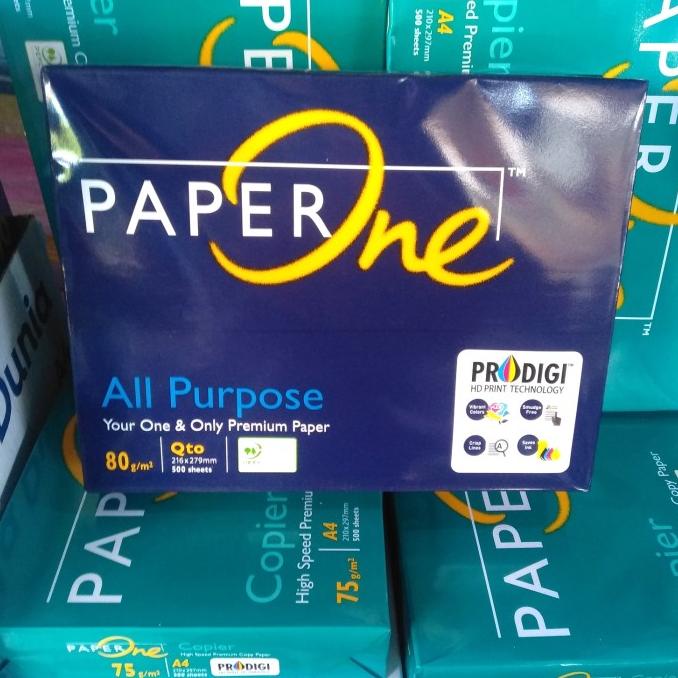

Kertas Quarto 80 gram paper one office paper print Star Seller Termurah