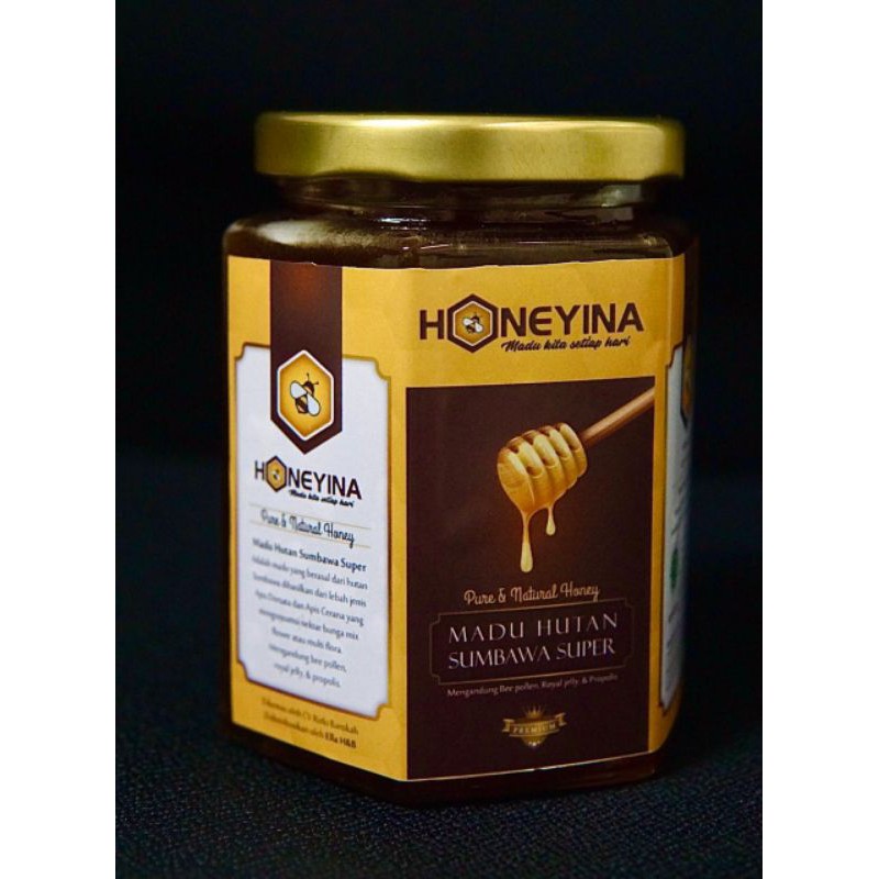 

MADU PREMIUM HUTAN SUMBAWA SUPER HONEYINA
