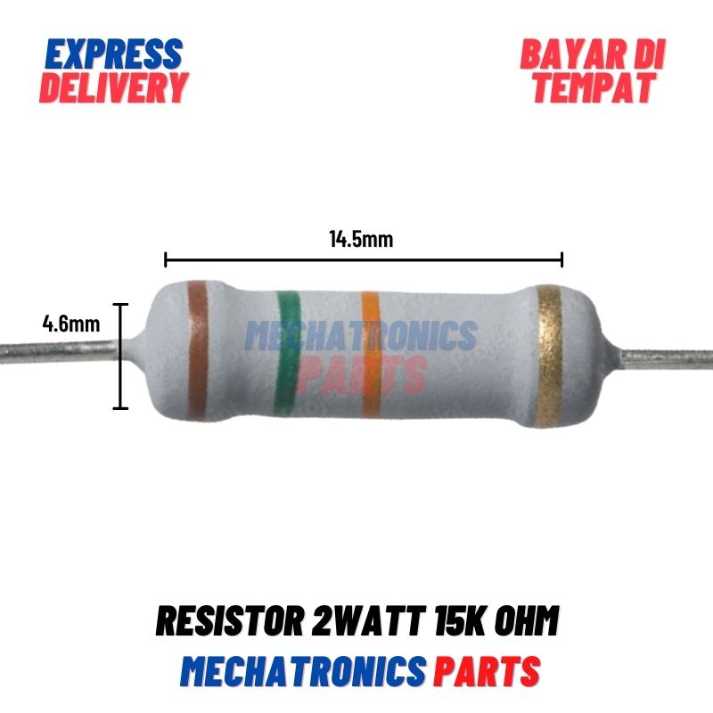 [PAS-9224] RESISTOR 2WATT 15KOHM