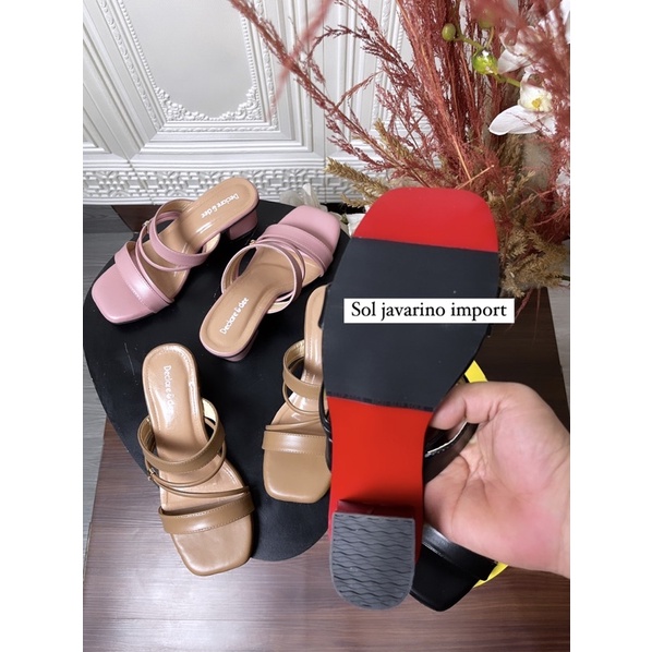 DECLARE&amp;DEE ANYA HEELS CHUNKY 5 CM (premium quality)