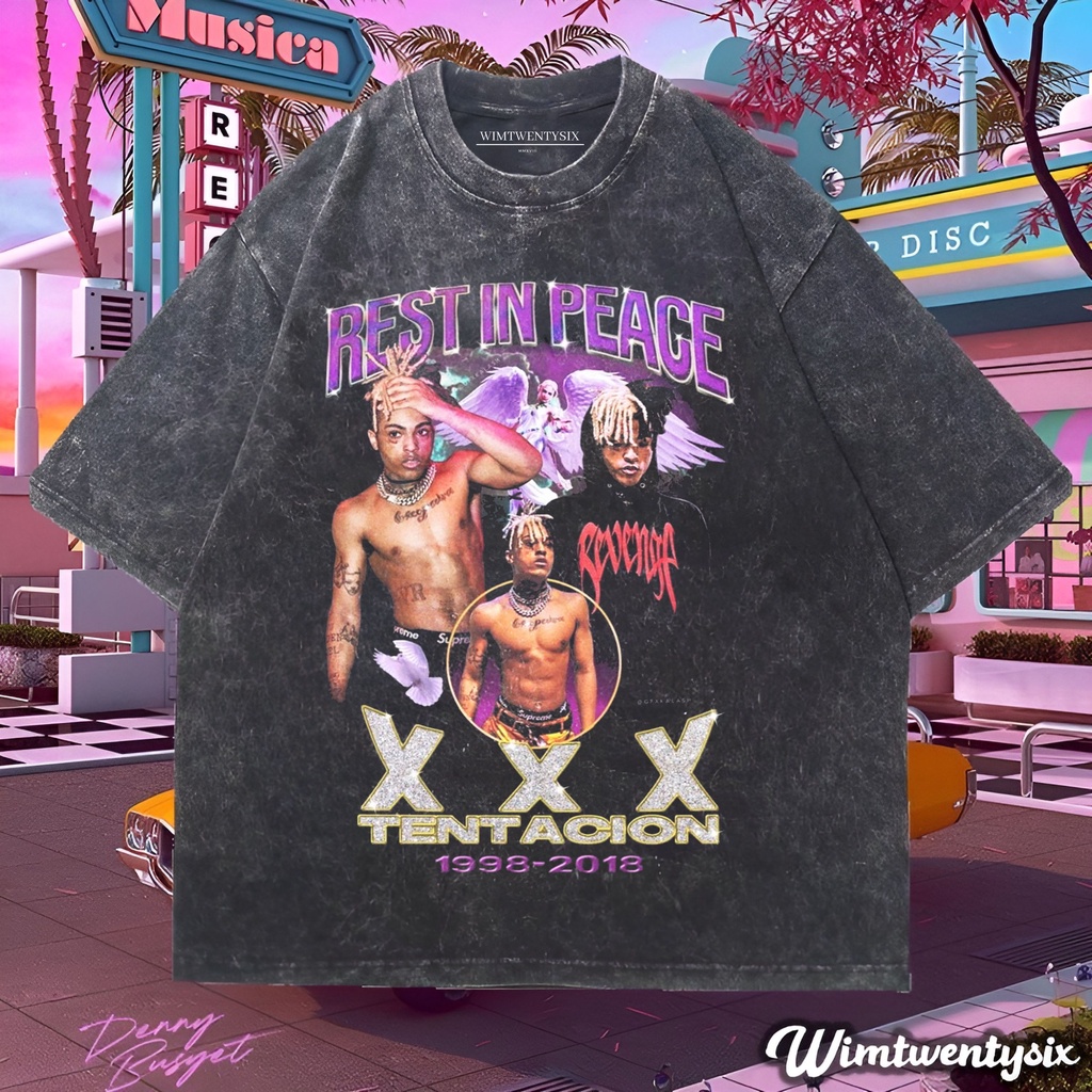 t-shirt oversized | kaos oversize | kaos washing | kaos xxxtentacion