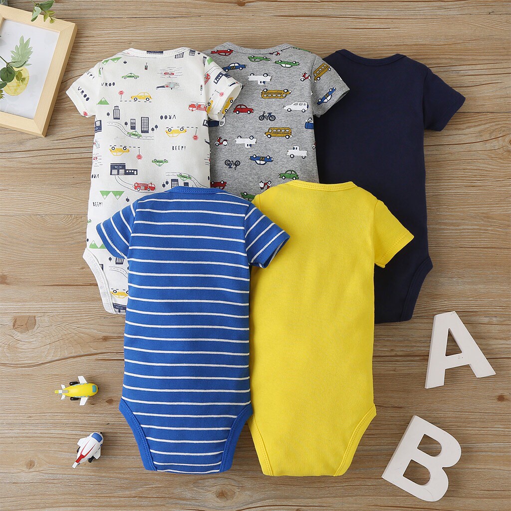 [ISI 5] 3-12 bln PAKAIAN BAYI [Kualitas Impor] BAJU ANAK UNISEX ZF J