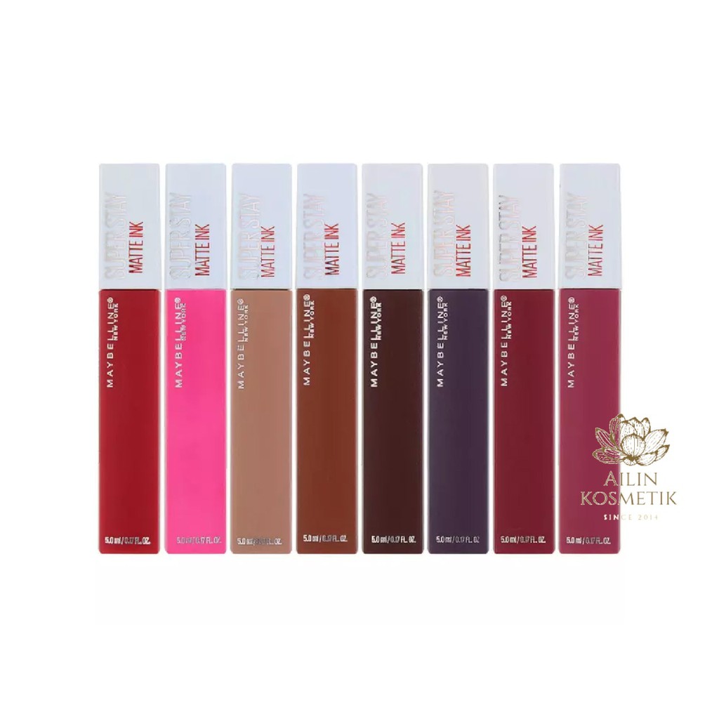 MAYBELLINE Superstay Matte Ink lipcream Waterproof by AILIN