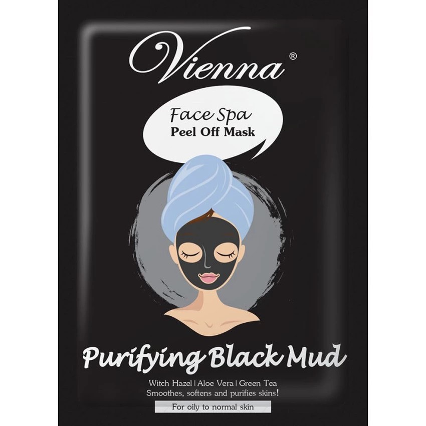 Vienna Face Mask Purifying Black Mud Peel Off