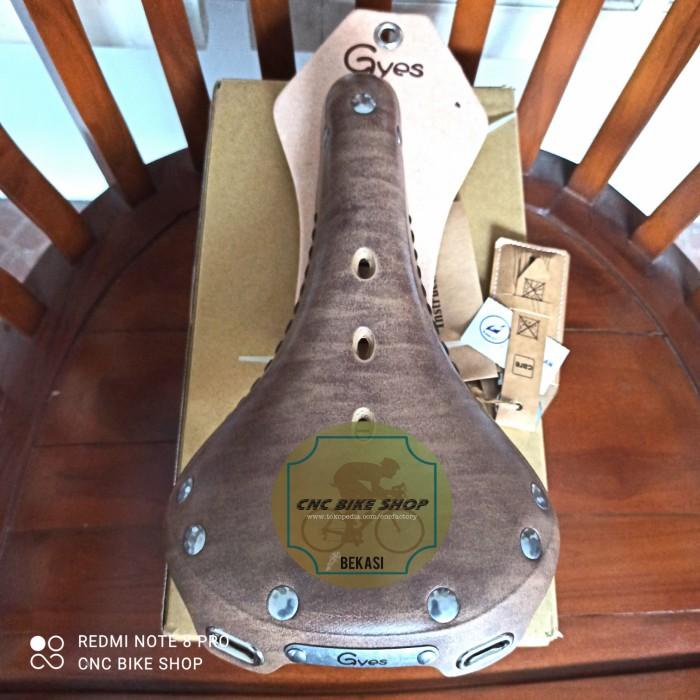 Bicycl/ Sadel Kulit Gyes Gs 17A Filemot Classical Not Brooks