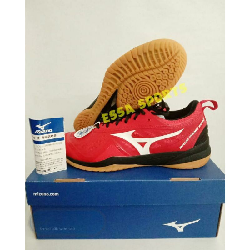 SEPATU BADMINTON MIZUNO WAVE FANG ZERO RED (JP) ORIGINAL