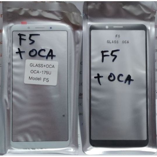 Glass LCD Kaca Depan LCD with Lem OCA Oppo F5