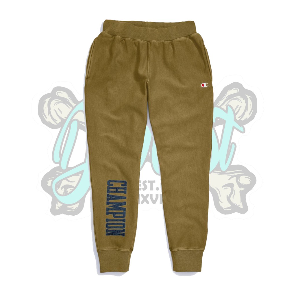 CHAMPION MENS VINTAGE REVERSE WEAVE JOGGER Colour Imperial Gold