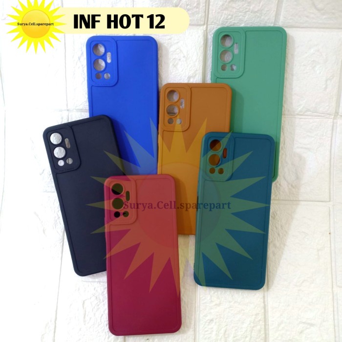 Case Slim Matte Pro Camera Infinix Hot 12 Hot 12i Infinix Hot 12 Play