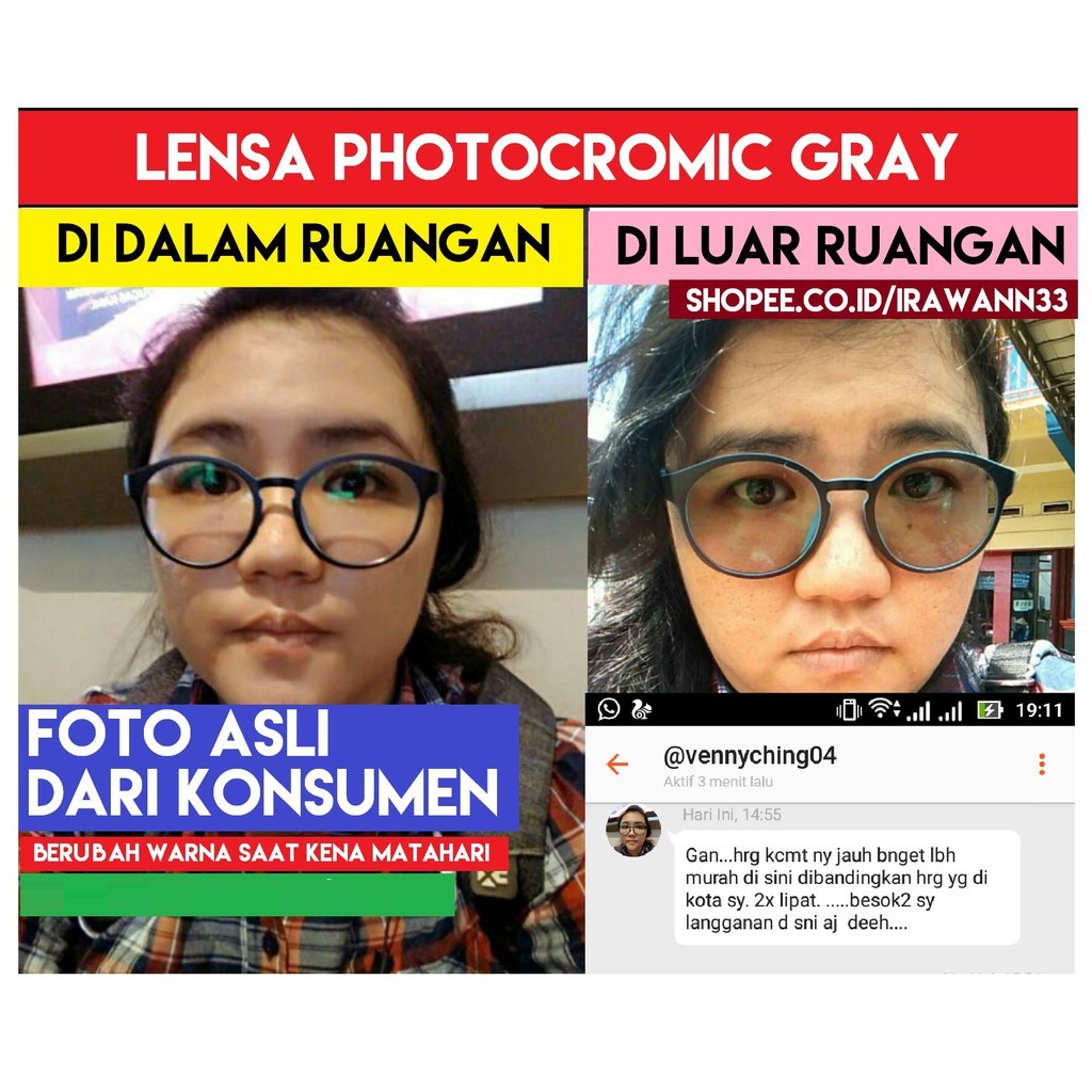 Harga Kacamata Yang Bisa Berubah Warna Harga Kacamata Yang Bisa Berubah Warna