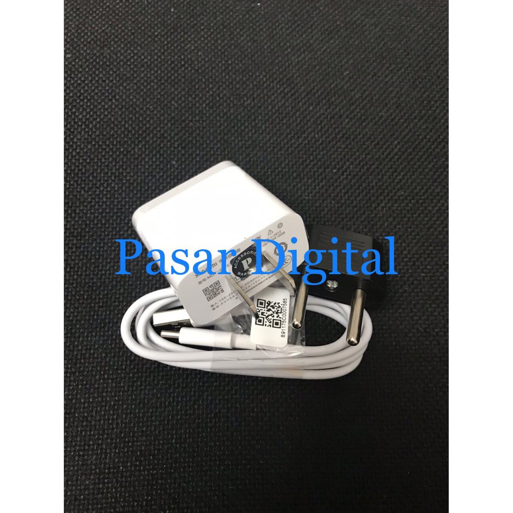 PREMIUM  Cas Casan Charger Xiaomi MDY 08 ES 3A QC Fast Charging Original  TERBARU