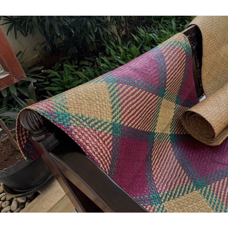 TIKAR PANDAN & MENDONG ANYAMAN LAMPIT PURUN ASLI