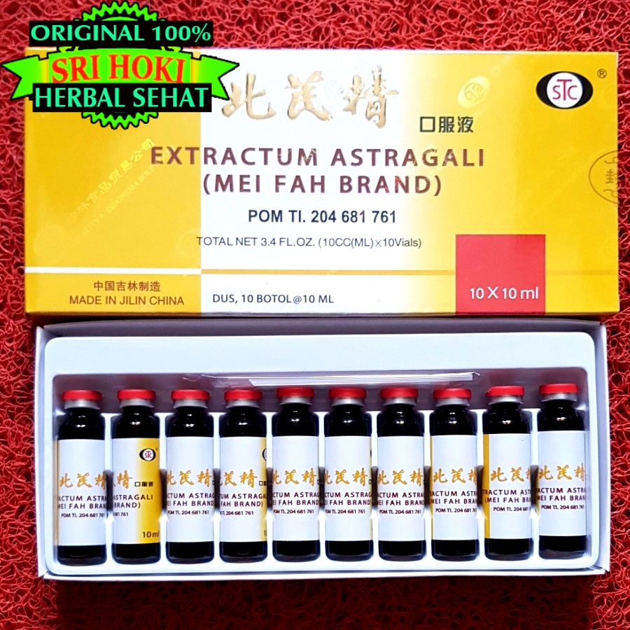 Obat Suplemen Herbal Cina Awet Muda Stamina Extractum Astragali (Mei Fah Brand) Salim Metabolisme