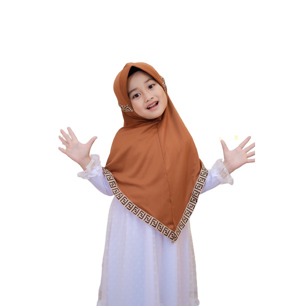 Hijab Anak PEREMPUAN Terbaru SERUT BELAKANG / HIJAB TRENDY / HIJAB ANAK MURAH