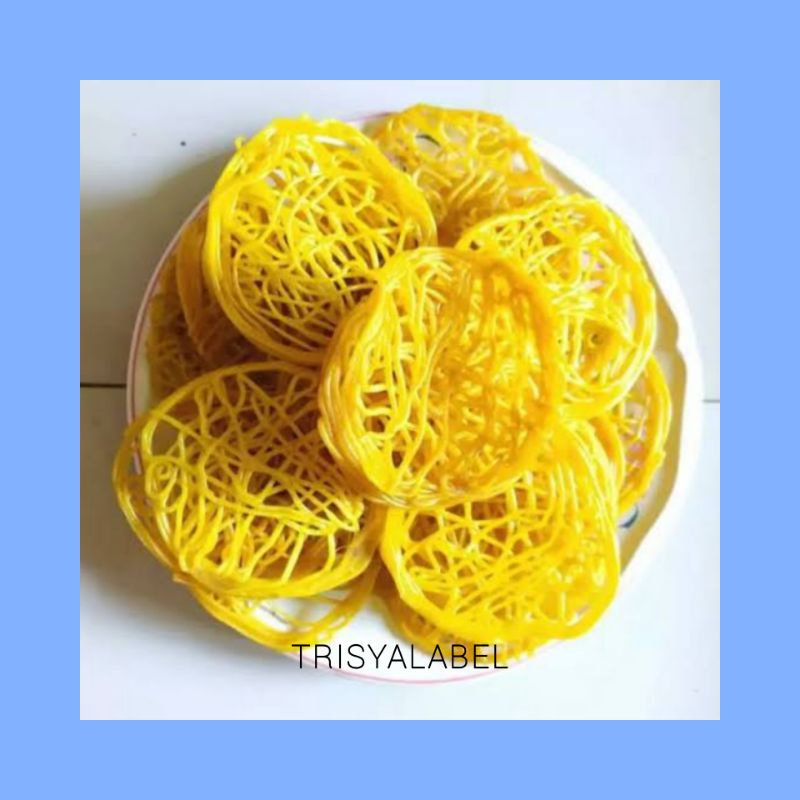 

250gr Kerupuk Mie Telur | Kerupuk Mentah | TRISYALABEL