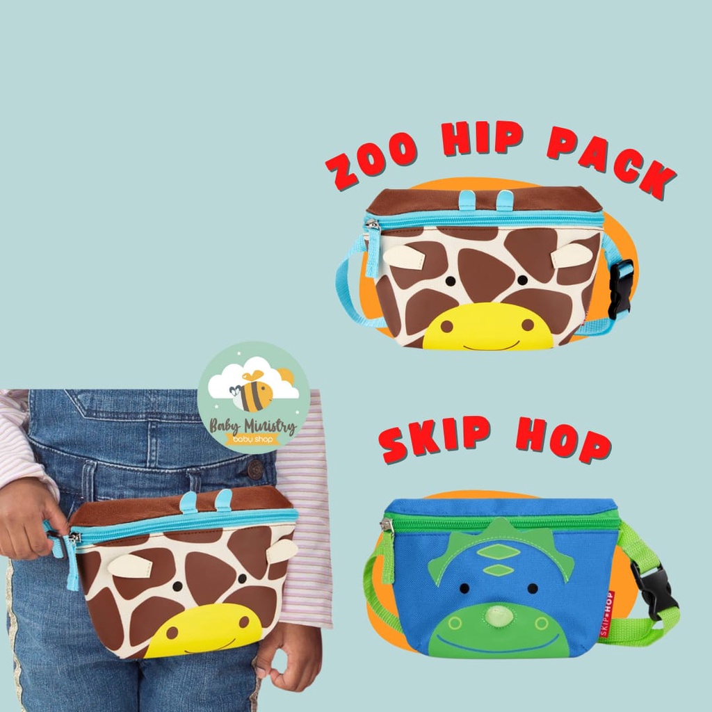 SKIP HOP ZOO HIP PACK (TAS PINGGANG ANAK) TAS ANAK SKIPHOP