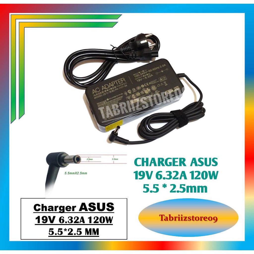 Adaptor Charger Laptop ASUS ROG N750 N500 G50 N53S FX50J N750 N53S GL502V GL752VW GL552VW FZ53V 19V 