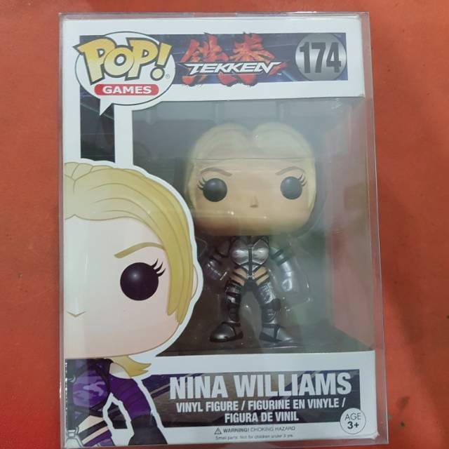 Funko POP Nina Williams (Silver Suit) Tekken #174